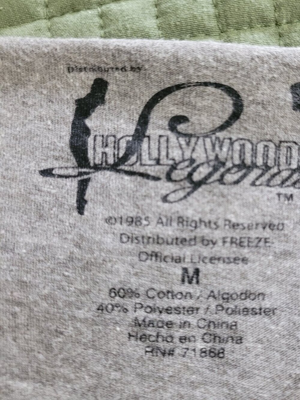 Hollywood Legend Brand Marilyn Monroe Long-Sleeved Top-Size M - Picture 2 of 2